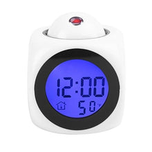 Load image into Gallery viewer, Digital Ceiling Projection Alarm Clock Beauty For Home Decorations
