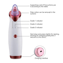 Load image into Gallery viewer, Blackhead Removal Tool Extractor Microdermabrasion Pore Vacuum Accessories For Beauty Lovers
