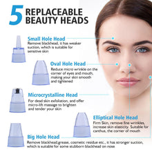 Load image into Gallery viewer, Blackhead Removal Tool Extractor Microdermabrasion Pore Vacuum Accessories For Beauty Lovers
