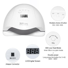 Load image into Gallery viewer, UV LED Nail Polish Lamp Dryer Beauty And Health For Everyone
