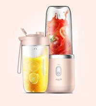 Load image into Gallery viewer, Juice Blender Portable Electric Juicer Smoothie Machine Processor Six Blade Mixing Juice
