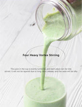 Load image into Gallery viewer, Juice Blender Portable Electric Juicer Smoothie Machine Processor Six Blade Mixing Juice
