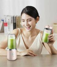 Load image into Gallery viewer, Juice Blender Portable Electric Juicer Smoothie Machine Processor Six Blade Mixing Juice
