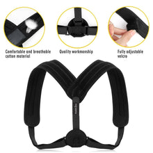Load image into Gallery viewer, Haili Care Back Posture Corrector Adjustable Support Brace Beauty And Health For Everyone
