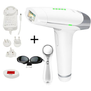 2-in-1 IPL Laser Hair Remover Epilator Plus Skin Massager Beauty And Health For Woman