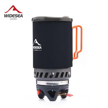 Load image into Gallery viewer, Widesea Portable Gas Burner Camping Stove &amp; Pot - 1400ml Houseware For Home Lovers
