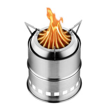 Load image into Gallery viewer, Portable Stainless Steel Camping Stove Burner For Cookers
