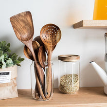 Load image into Gallery viewer, Thai Teak Natural Wood Kitchen Utensils Beauty And Health For Cookers
