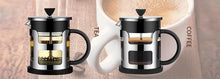 Load image into Gallery viewer, Stainless Steel Luxury Portable French Press Coffee Tea Maker Machine For Coffee Lovers
