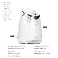 Load image into Gallery viewer, Organic Face Mask Maker Machine Decoration For Beauty Lovers
