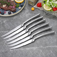 Load image into Gallery viewer, Stainless Steel Luxury Steak Knives Matte Sharp Dinnerware Beauty And Health For Cookers

