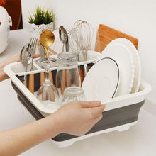 Load image into Gallery viewer, Foldable Dish Drying Rack Drainer Kitchen Organizer Beauty For Home Decorations
