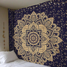 Load image into Gallery viewer, Large Mandala Tibetan Bohemian Hippie Tapestry Beauty For Home Decoration
