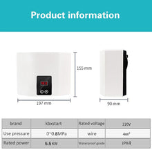 Load image into Gallery viewer, Instant Electric Tankless Hot Water Heater 5500W Beauty For Home Decorations
