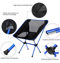 Load image into Gallery viewer, Travel Ultralight Folding Beach Chair For Home Lovers
