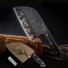 Load image into Gallery viewer, Xituo Professional Chef Japanese Butcher Knife Handmade High-Carbon Stainless Steel Meat Cleaver For Cookers
