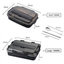 Load image into Gallery viewer, Stainless Steel Japanese Bento Lunch Box Beauty And Health For Cookers
