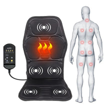 Load image into Gallery viewer, Electric Back Heating Massager Chair Pad Car Cushion Beauty And Health For Drivers
