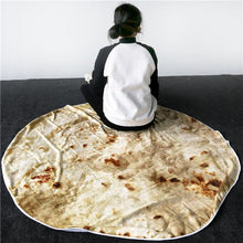 Load image into Gallery viewer, Mexican Burrito Tortilla Throw Blanket Soft Fleece For Home Lovers
