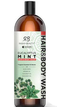 Load image into Gallery viewer, Moisturizing Hair and Body Wash  With Aloe Vera, Argan Oil Coconut Oil and Avocado Oil for Men &amp; Women
