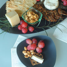 Load image into Gallery viewer, Recycled Glass 12" x 19" Oval SeaGlass Platter, Eco Friendly - Give Back Goods
