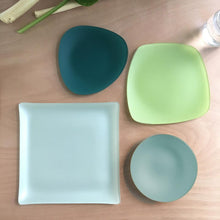 Load image into Gallery viewer, Set of 3- Recycled SeaGlass Place Setting- Spring Collection- Made in the USA- Lead and Cadmium Free - Give Back Goods

