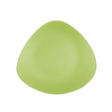Load image into Gallery viewer, Set of 4 Recycled 7" SeaGlass Triangle plates, USA Made, Lead &amp; Cadmium Free - Give Back Goods
